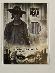 2018 Topps Walking Dead Hunters and Hunted Costume Relic #R-CG Carl GRIMES