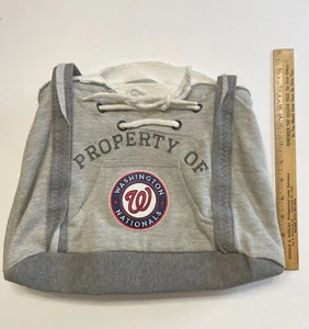 Washington Nationals MLB Pro-FAN-ity Fashion Felpa con Cappuccio Borsa Sportiva/Borsa Ventilatore - Foto 1 di 7