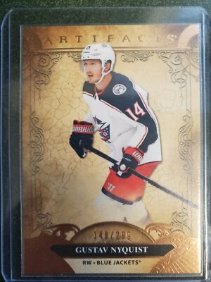 2020-21 Gustav Nyquist Artifacts Gold /299 - Image 1 of 2