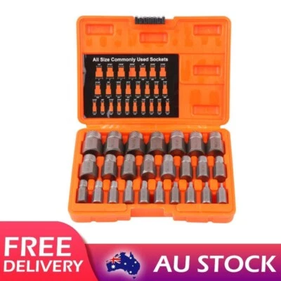 25x Damaged Bolt Remover Broken Stud Nut Head Extractor Screw Extractor 1/8 7/8 - image 1 of 4