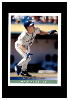 BRET BOONE SEATTLE MARINERS 1993 UPPER DECK  #65 - Image 1 of 2