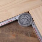 Portable Miter Saw Protractor Leveling Bubble with Pencil for Accurate Cuts