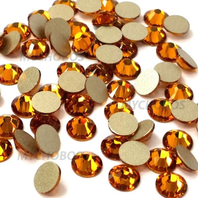 1440 Swarovski 2058 5ss crystal flatback wholesale nail art tiny ss5 TOPAZ (203) - Image 1 of 4