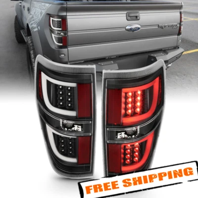 Anzo USA 311257 Black G2 LED Tail Lights for 2009-2014 Ford F-150 Foto 1 de 4