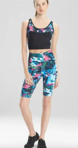 Josie Natori Women's Solstice Cropped Sport Tank Top Assorted A or S, $48 NWT - Picture 1 of 6