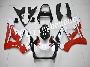 Fit for 2000 01 CBR929RR Erion Racing Red Black White ABS Injection Fairing Kit - Picture 1 of 7