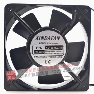 1PC New XINDAFAN XD12025A2HS 12CM 220-240V 12025 AC aluminum frame cooling fan - Afbeelding 1 van 2