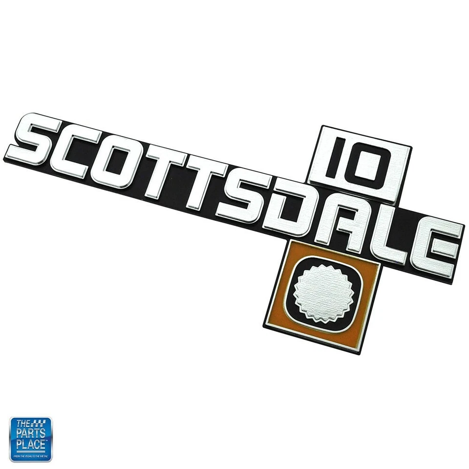Эмблема крыла квадратного кузова грузовика Chevrolet 81-88 Scottsdale 10 GM 14051848 - Изображение 1 из 1