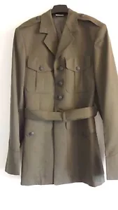 USMC COAT, MAN'S POLY/WOOL GABARDINE - SIZE 36 L - Picture 1 of 5