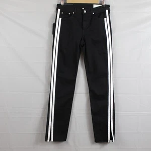 Rag Bone Jeans Womens 29 Cate Mid Rise Flare Denim Black Work Chic Casual Retro - Picture 1 of 15