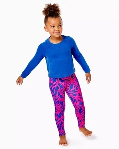 Lilly Pulitzer Girls Luxletic Mini Emmaline Pullover Top M 6-7 Years NWD 274389 - Picture 1 of 7