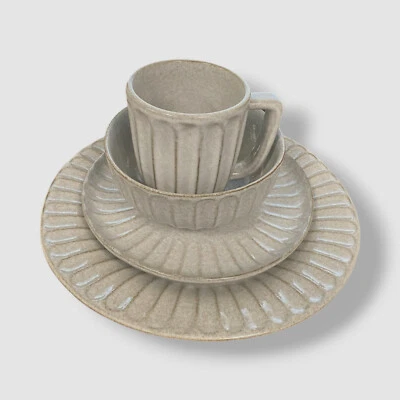 Mikasa Monterey Gray 4-Pc. Place Setting - Image 1 of 4