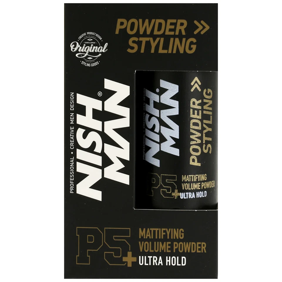 Nishman Styling Powder Ultra Hold 20g Starkes Styling-Puder, natürlichen Look