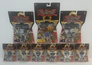 YUGIOH Mini Figures Holo Tiles MEGA LOT-King Rex Gaia Rude Kaiser Yugi-2003-NEW - Picture 1 of 13
