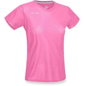 Camiseta Top NUEVA Mujer XS ROSA CAMISETA ATLÉTICA PISTA $49 SportHill Z57 - Imagen 1 de 1