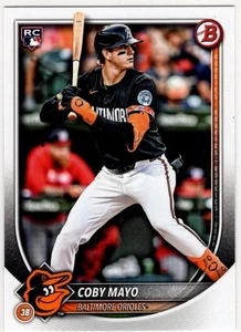 2025 Topps Bowman Baseball Coby Mayo No. 37 Baltimore Orioles - Bild 1 von 2