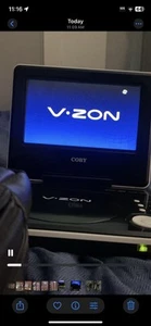 Video Inside Coby Portable DVD Player, In house Plug And Vehicle Plug work great - Picture 1 of 19