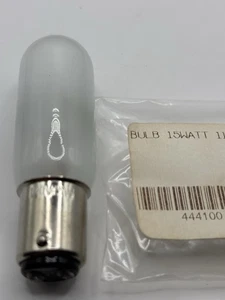 Sewing Machine Light Bulb 444100 Frosted 15 Watt 110 Volt - Picture 1 of 3