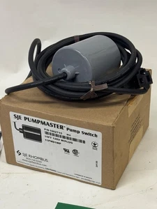 Interruptor de flotador de bomba SJE Rhombus PumpMaster 1002715 15PMD1WP 15 FT 120 V enchufe de CA - Imagen 1 de 9