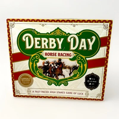 Derby Day Horse Racing Brybelly Betting Board Game Wooden Race NEW In BOX 2018 - Image 1 of 4