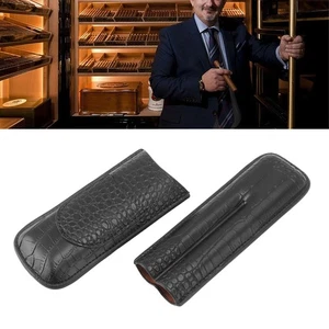 Zigarrenetui Halter Weiches Leder Tragbarer Verschleißfester Vintage - Bild 1 von 22