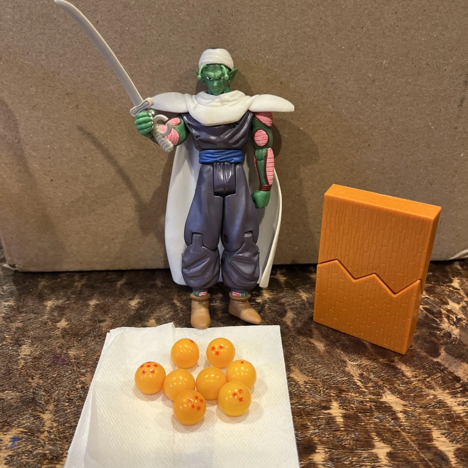 Figura de acción Jakks Dragon Ball Z Beam Cannon 2003 versión Piccolo Energy Balls Foto 1 de 4