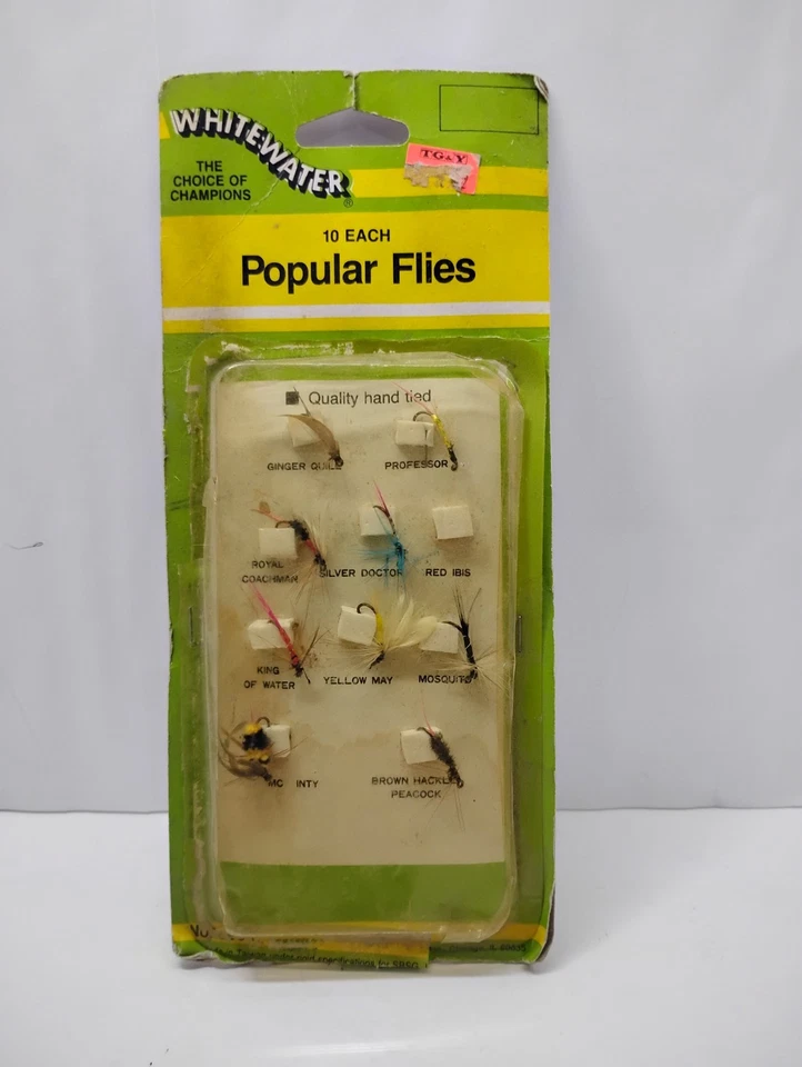 Moscas populares de aguas bravas South Bend de colección 9 en total Foto 1 de 3