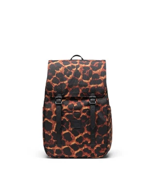 Mochila Herschel Retreat pequena-17L- Digi Leopard – Bolsa para laptop escolar de viagem - Imagem 1 de 4