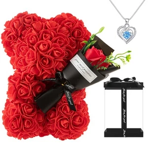 Rose Bear Gifts for Women-Best Gift for Valentine's Day,Mother's Day,Christma... - Picture 1 of 7