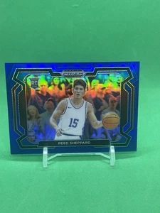 2024 Panini Prizm Draft Variation Blue Prizm #21 Reed Sheppard RC /199 - Bild 1 von 3