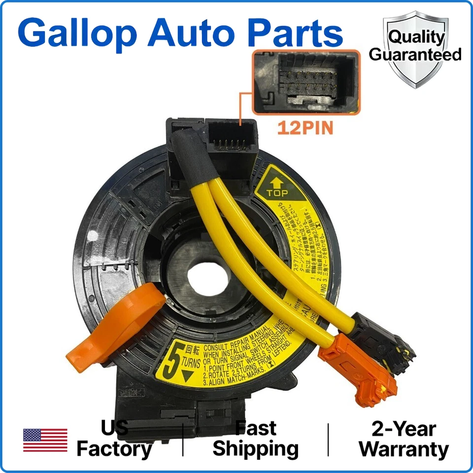 Clock spring Spiral Cable Fit TOYOTA CAMRY 2002-2006 SIENNA 2004-2010 Scion TC - Image 1 of 4