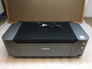 Canon Pixma PRO-100 Large Format Digital Photo Printer W/ink - Picture 1 of 10