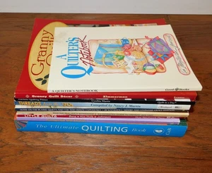 LOT of 9 Quilt Books Granny Vintage Decor Machine '30's Ultimate +++ EXC! - Imagen 1 de 7