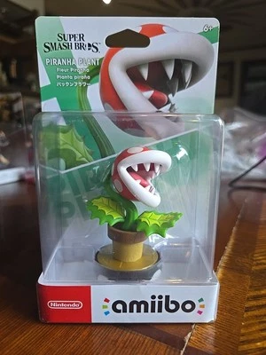Nintendo Amiibo Super Smash Bros (Planta Piranha) Foto 1 de 2