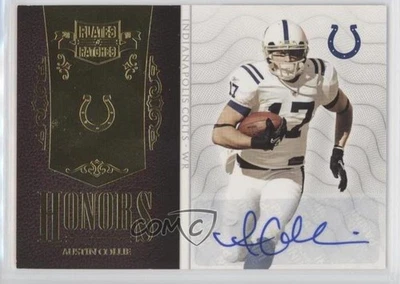 2010 Panini Plates & Patches Honors Signatures /25 Austin Collie #11 Auto - Image 1 of 2