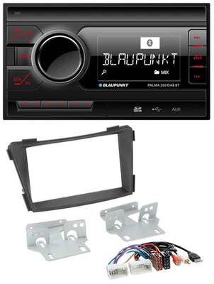 Blaupunkt MP3 Bluetooth DAB 2DIN SD USB Autoradio für Hyundai i40 ab 2011 VF sch - Bild 1 von 4