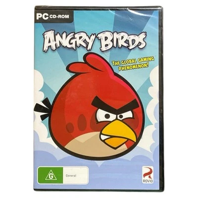 Angry Birds PC Game CD-ROM Kids Entertainment Original Rovio New Factory Sealed - Image 1 of 4