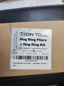 Hog Ring Pliers Kit With 100Pcs Rings Tool Set For Seat Cover Upholstery Durable - Bild 1 von 3