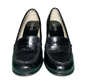 Michael Michael Kors Bayville Penny Loafer Damen-Pump Größe 7,5 M Freizeit - Bild 1 von 7