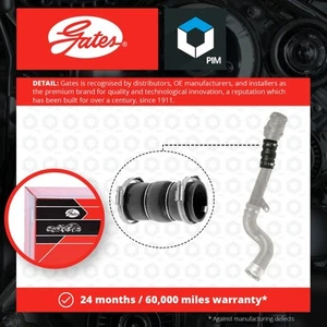 Turbo Hose fits RENAULT EXPRESS F6AB 1.5D 2021 on Charger Gates 144600835R New - Picture 1 of 2