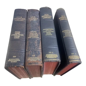 ICS Books Reference Library Sales Letters Media Vintage Antique Collectable - Picture 1 of 8