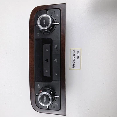 Panel de control de temperatura climatización Volkswagen Touareg 2011-2012 7P6907040BA Foto 1 de 4