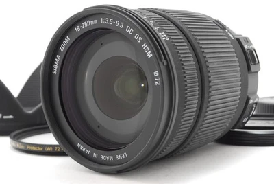 [Top MINT w/Hood] SIGMA 18-250mm F/3.5-6.3 DC MACRO OS HSM for NIKON From JAPAN - Image 1 of 4