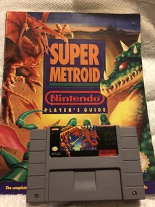 Super Metroid Nintendo Player's Strategy Guide And Game - Bild 1 von 8