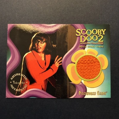 SCOOBY DOO 2 Costume Card LINDA CARDELLINI AS VELMA PIECEWORKS PW-8 - Image 1 of 4