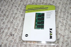 Brand New WERX 1GB DDR PC3200 200 pin SODIMM notebook memory module - Picture 1 of 1
