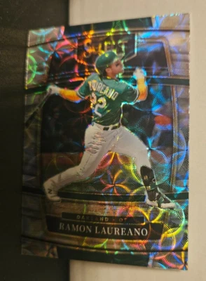 2022 Panini Select #39 Ramon Laureano ~ Scope Parallel! Oakland A's - Image 1 of 3
