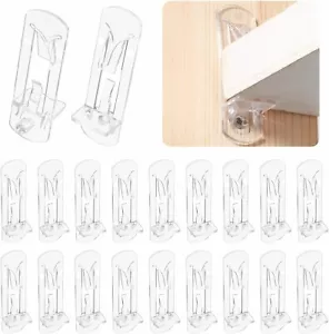 New Shelf Support Pegs 5Mm Shelf Pins Clear Shelf Clips Plastic Shelf Pegs f - Picture 1 of 5