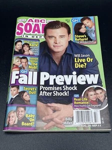 ABC Soaps In Depth Sept 11 2017 Fall Preview Billy Miller Y & R ~ B & B - Imagen 1 de 4