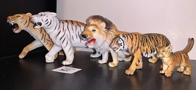 5 JUGUETES SAFARI Schleich Boley AAA Vintage Foto 1 de 4